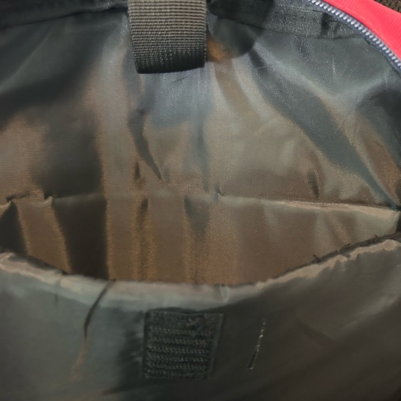 Captain Marvel Backpack Bookbag Adjustable Straps Multi Pocket Red Navy Unisex - Picture 7 of 14